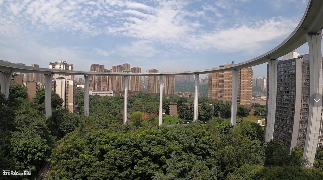 重庆立交桥为什么那么复杂(重庆南岸区网红立交桥错综复杂)-图片8